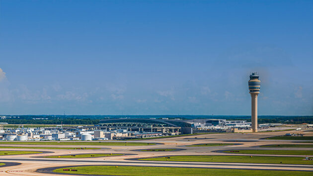 ATL Runways and the Control Tower