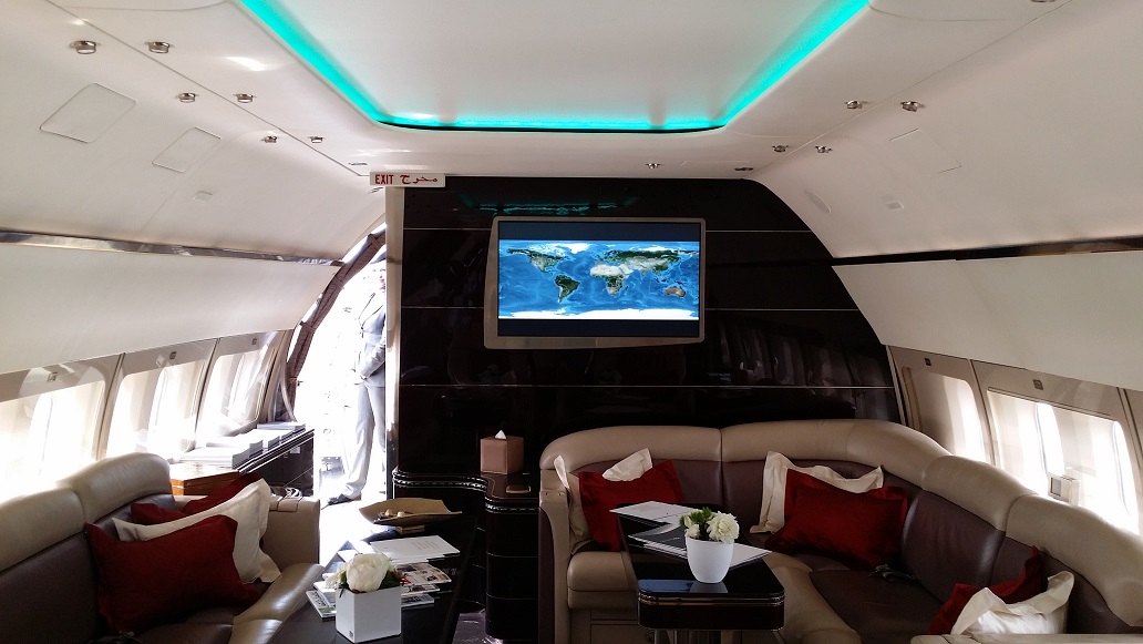 Boeing Business Jet BBJ Jet Interior