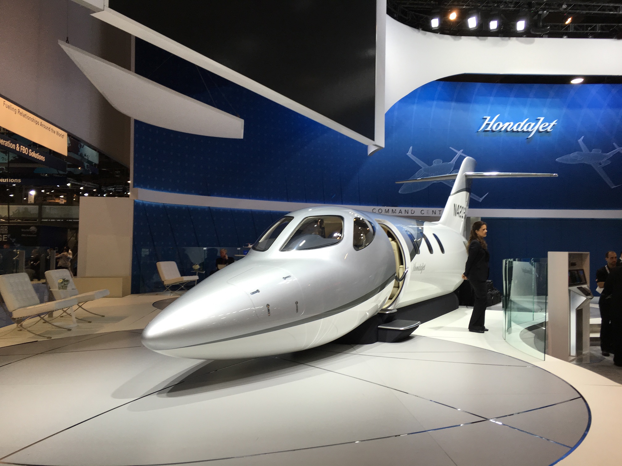 HondaJet display at NBAA 2015