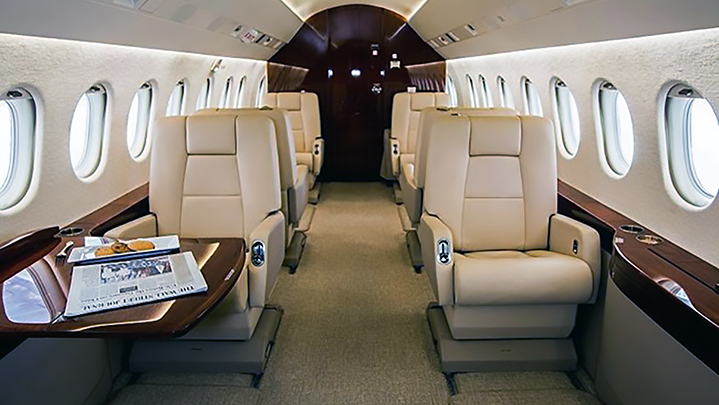 Falcon 2000EX EASy Jet Interior