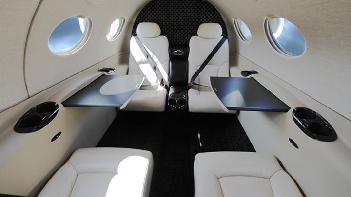 Citation Mustang Jet Interior