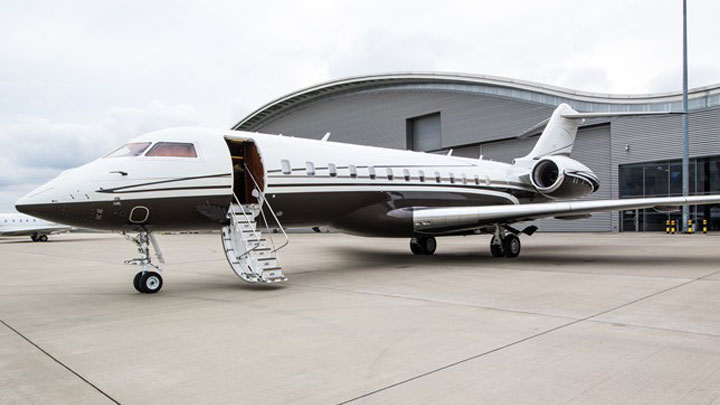 Global Express Jet Exterior