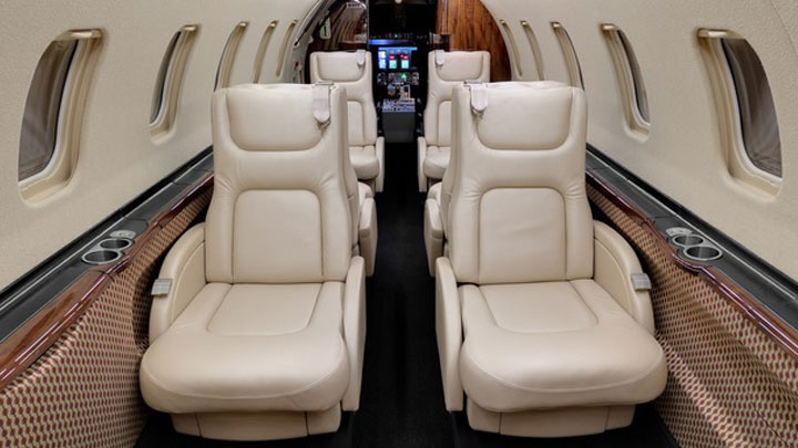 Learjet 45 Jet Interior
