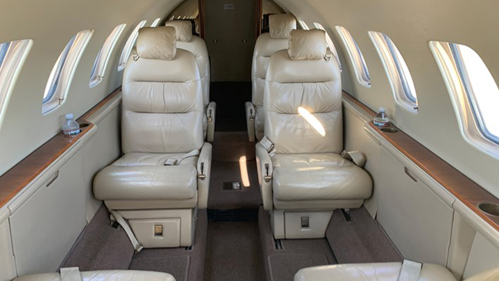 Citation V Ultra Jet Interior