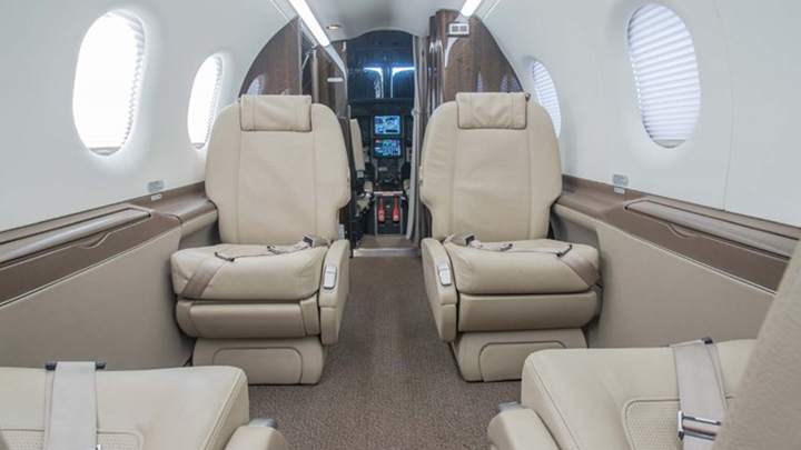 Pilatus PC-12 Jet Interior