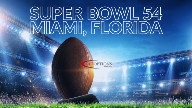 Supberbowl 54 LIV Private Jet Charter