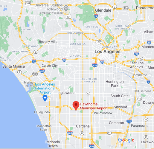 Hawthorne Municipal Airport JetOptions Private Jets