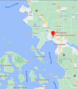 Bellingham International Airport Map Google Maps