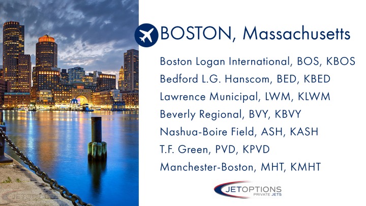 Boston Private Jet Charter JetOptions