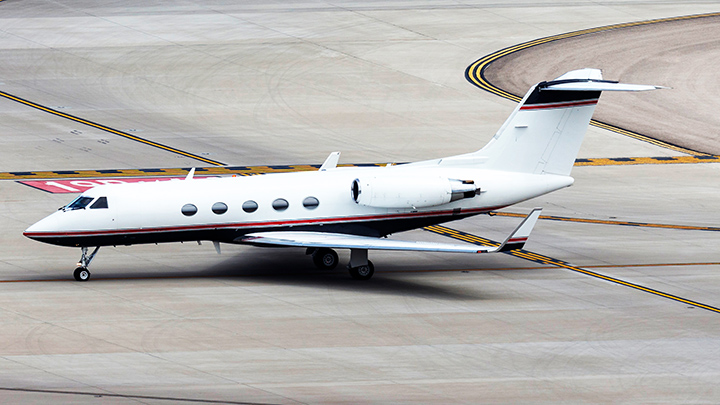 Special Charter Category - Gulfstream III Jet Exterior