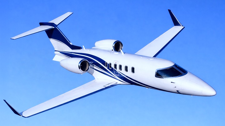 Learjet 40XR Jet Exterior