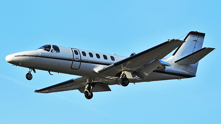 Special Charter Category - Citation II Jet Exterior