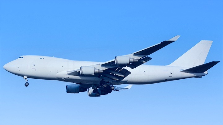 B747-400 VIP Jet Exterior