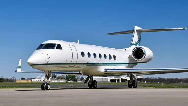 Gulfstream G550 Jet Exterior