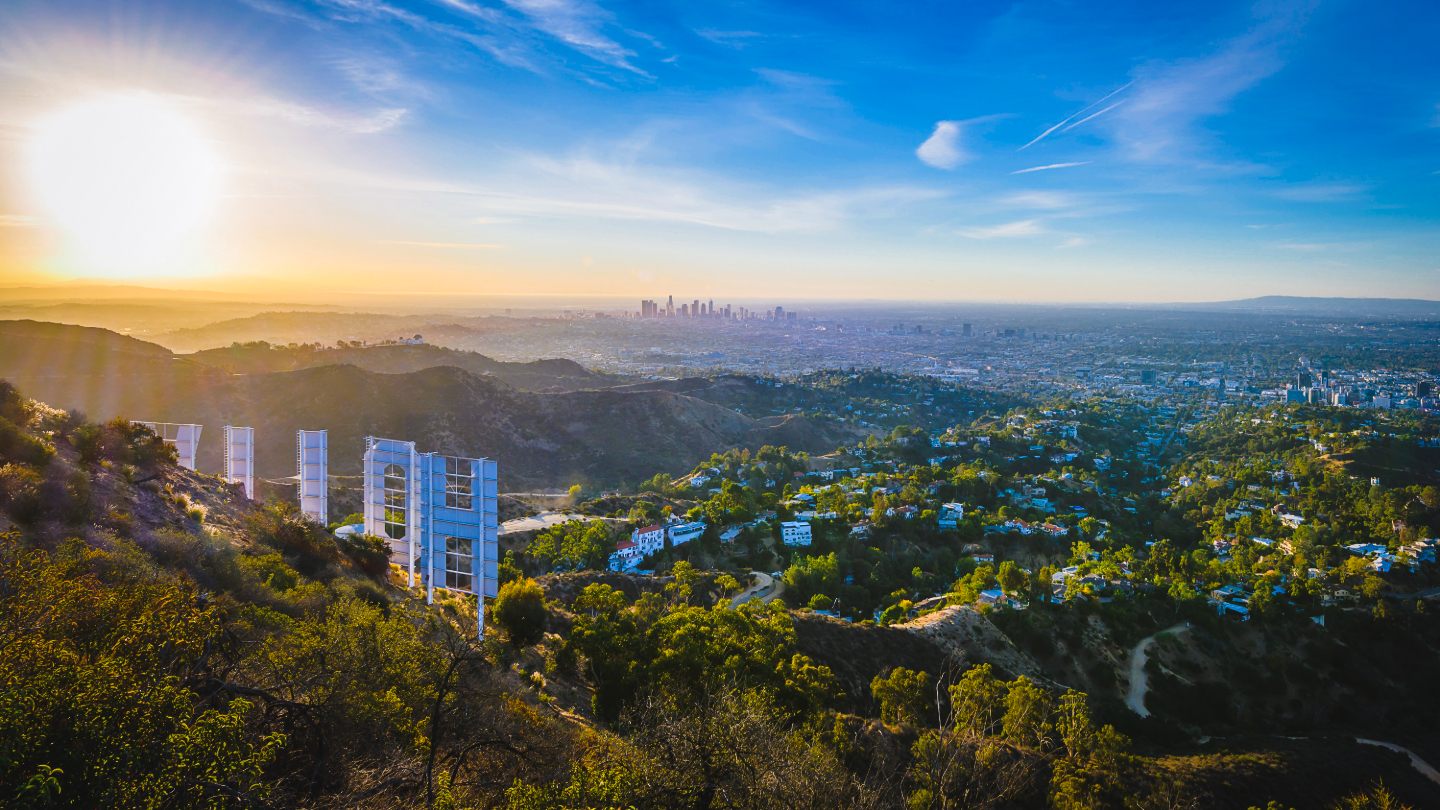 private jet to Hollywood JetOptions Private Jets