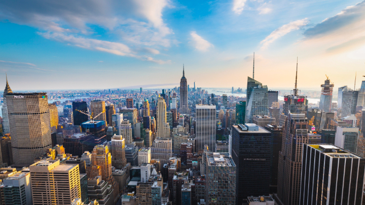 Midtown Manhattan private jet