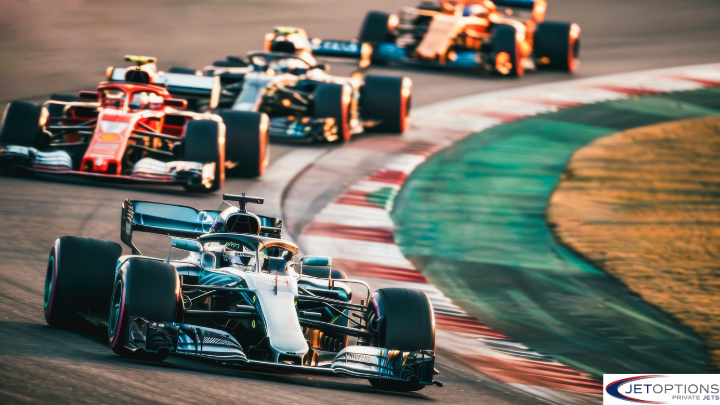 private jet to Formula !