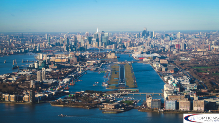 Private jet to London City Airport