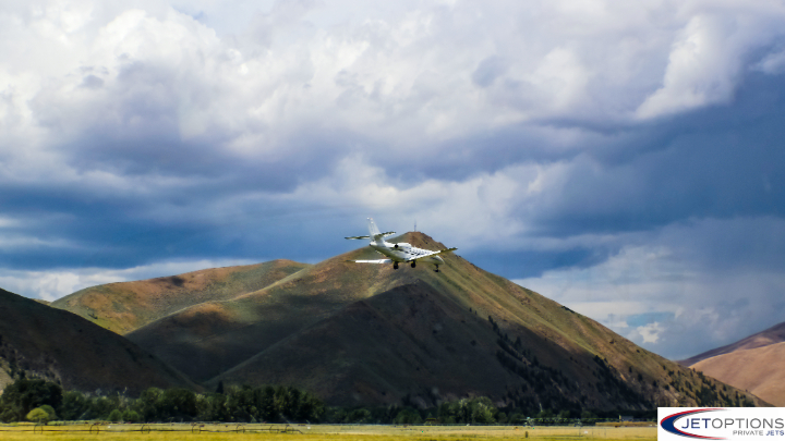 private jet to Sun Valley, private jet charter Friedman Memorial Airport