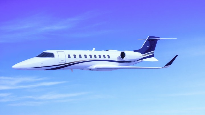 Learjet 75 Jet Exterior