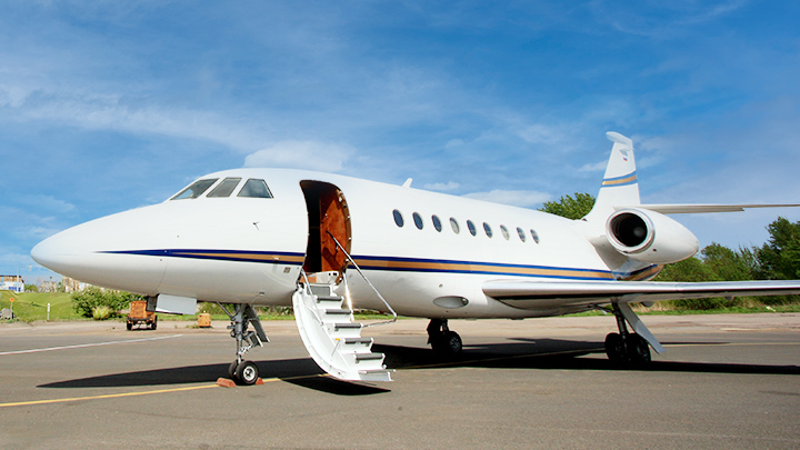 Falcon 2000S Jet Exterior
