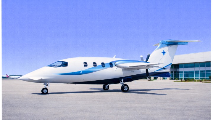 Piaggio Avanti P180 Jet Exterior