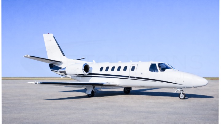 Special Charter Category, Citation Bravo Jet Exterior