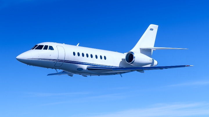 Special Charter Category - Falcon 2000 Jet Exterior