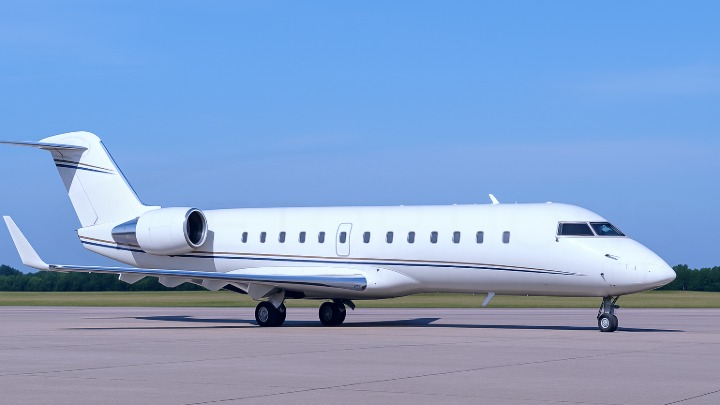 Special Charter Category - Challenger 850 Jet Exterior