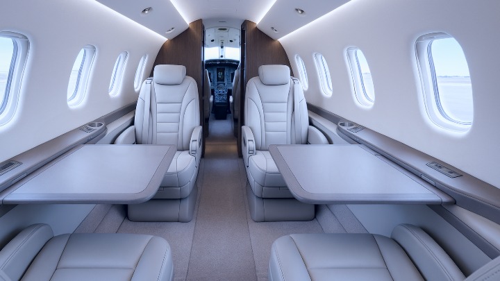 Citation Excel Jet Interior