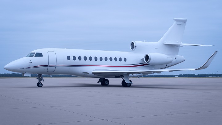 Falcon 900EX Jet Exterior