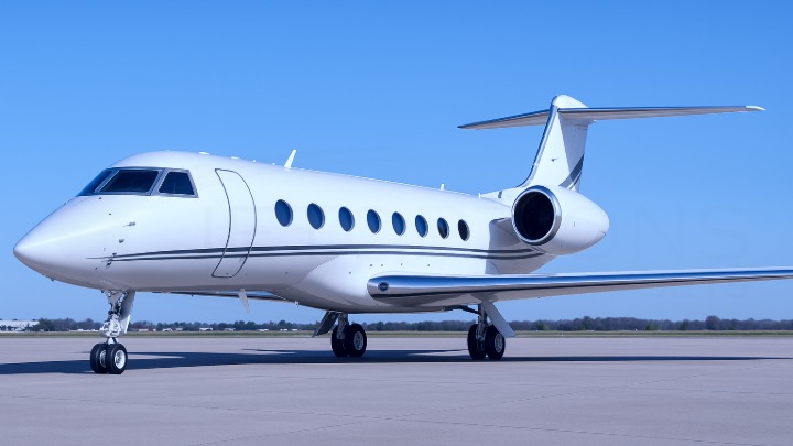 Gulfstream G550 Jet Exterior
