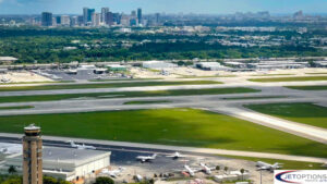 private jets on the ground Fort Lauderdale Florida