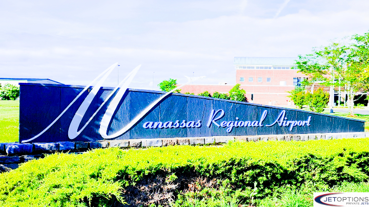 Private Jet to Manassas Regional Airport