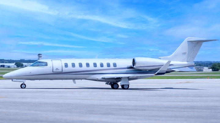 Learjet 45 Jet Exterior