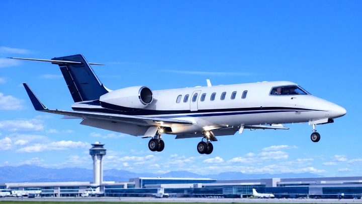 Learjet 45XR Jet Exterior