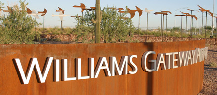 Williams Gateway Airport Sign